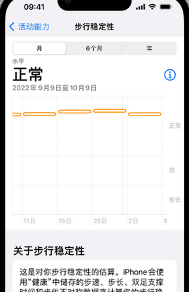 扎赉特iPhone手机维修如何在iPhone开启'步行稳定性通知'