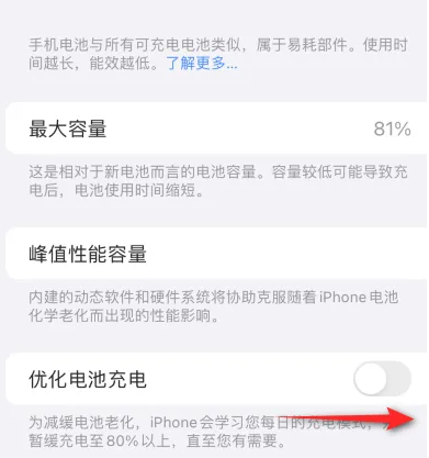 扎赉特苹果15维修分享iPhone15充电到80%就充不进电了怎么办 