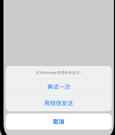 扎赉特apple维修iPhone上无法正常发送iMessage信息