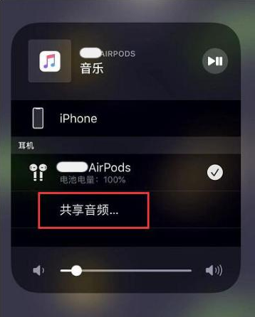 扎赉特苹果14音频维修点分享iPhone14音频共享设置方法 