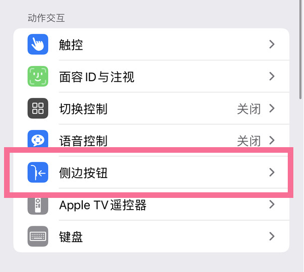 扎赉特苹果14维修店分享iPhone14 Plus侧键双击下载功能关闭方法 