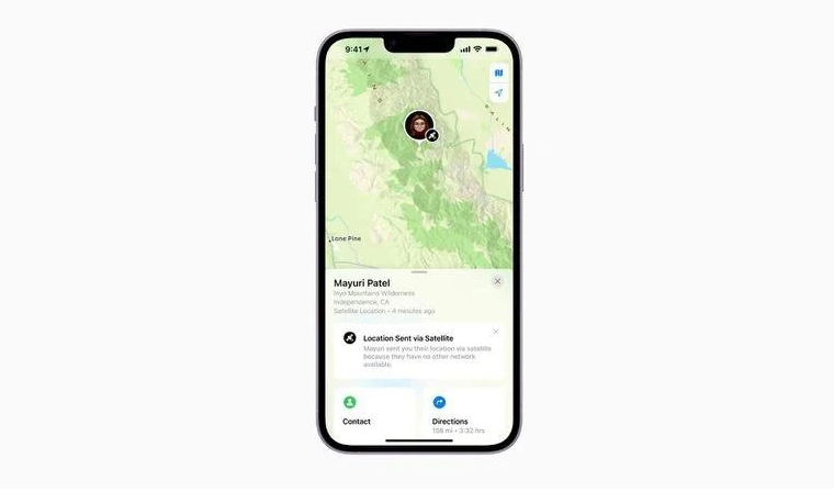 扎赉特苹果14维修分享iPhone14系列中 FindMy功能通过卫星分享位置方法教程 